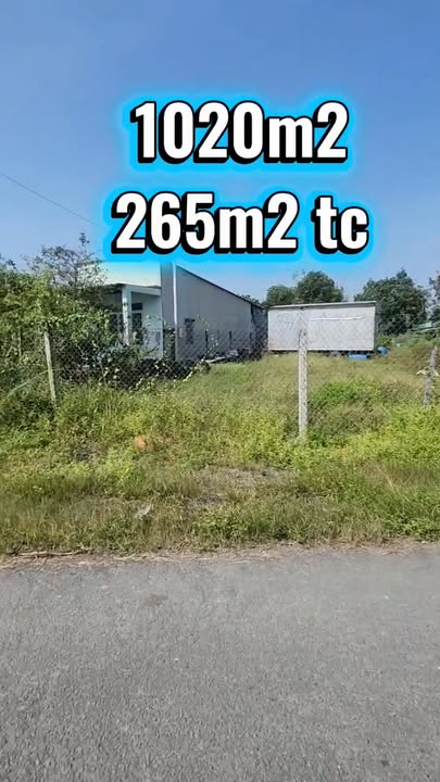 Đất nền Trung Lập Hạ, Củ Chi 1020m² giá 5.2 tỷ - Đầu tư sinh lời ngay!