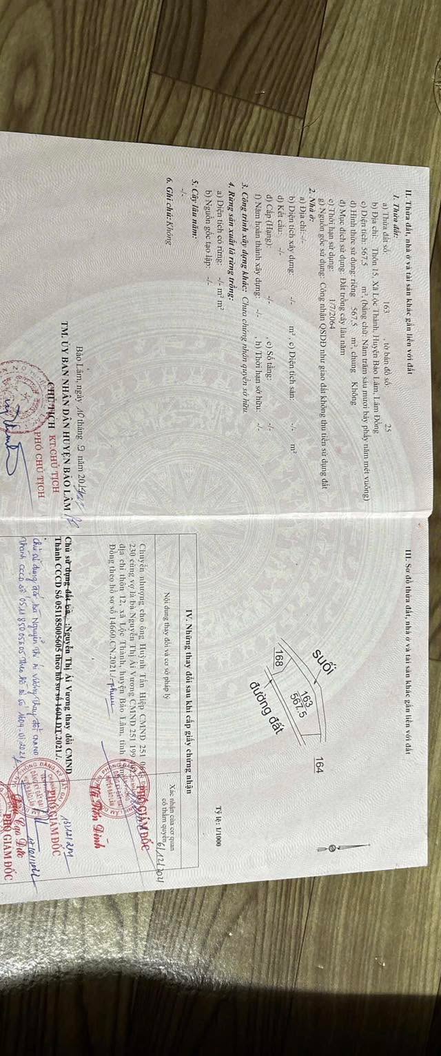 Đất thổ cư Lộc Thành 567m² giá 650 triệu - Chính chủ bán gấp!