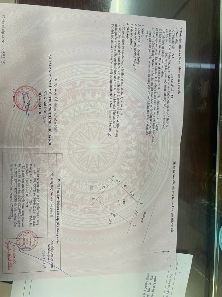 Nhà mới xây tại Phú Cát, Quốc Oai 107m² giá chỉ 5 tỷ - Sẵn sàng vào ở ngay!