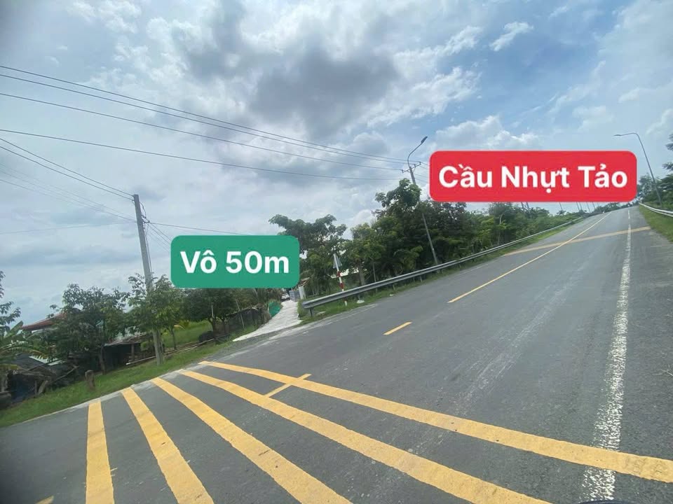 Đất thổ cư xã Bình Trinh, Tân Trụ, Long An 120m² giá 570 triệu - Sổ đỏ chính chủ