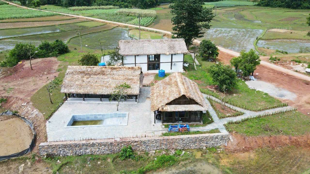 Nhà vườn tại Xóm Ngau, Tân Lạc, Hòa Bình 880m² giá 1.7 tỷ - Tiềm năng kinh doanh homestay lớn!