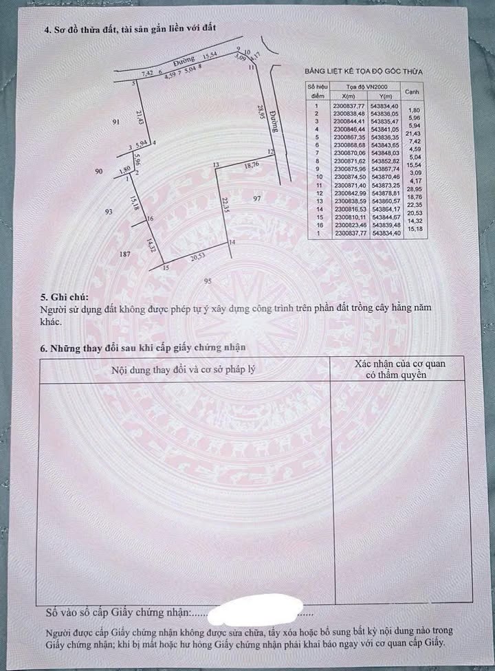 Đất nền chính chủ Đông Ninh 1845m² - Khuôn viên nhà vườn tuyệt đẹp!