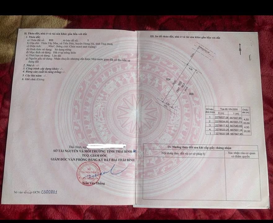 Đất nền Tiến Đức Hưng Hà 90m² giá 2 tỷ - Đầu tư sinh lời ngay!