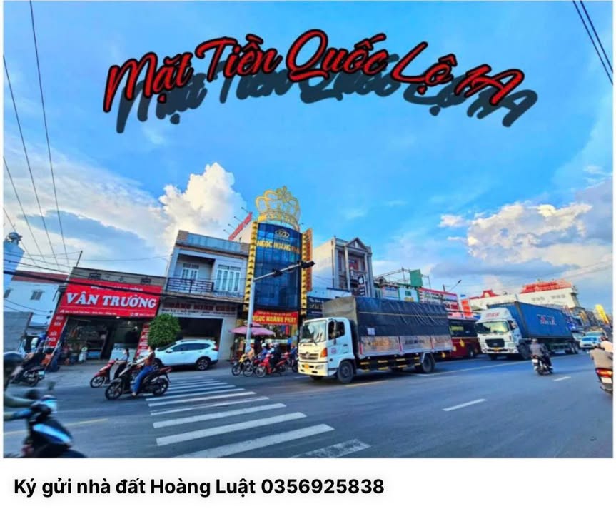 Nhà mặt tiền Quốc Lộ 1A Tân Hòa 259.2m² giá 13 tỷ - Cơ hội đầu tư sinh lời cao!