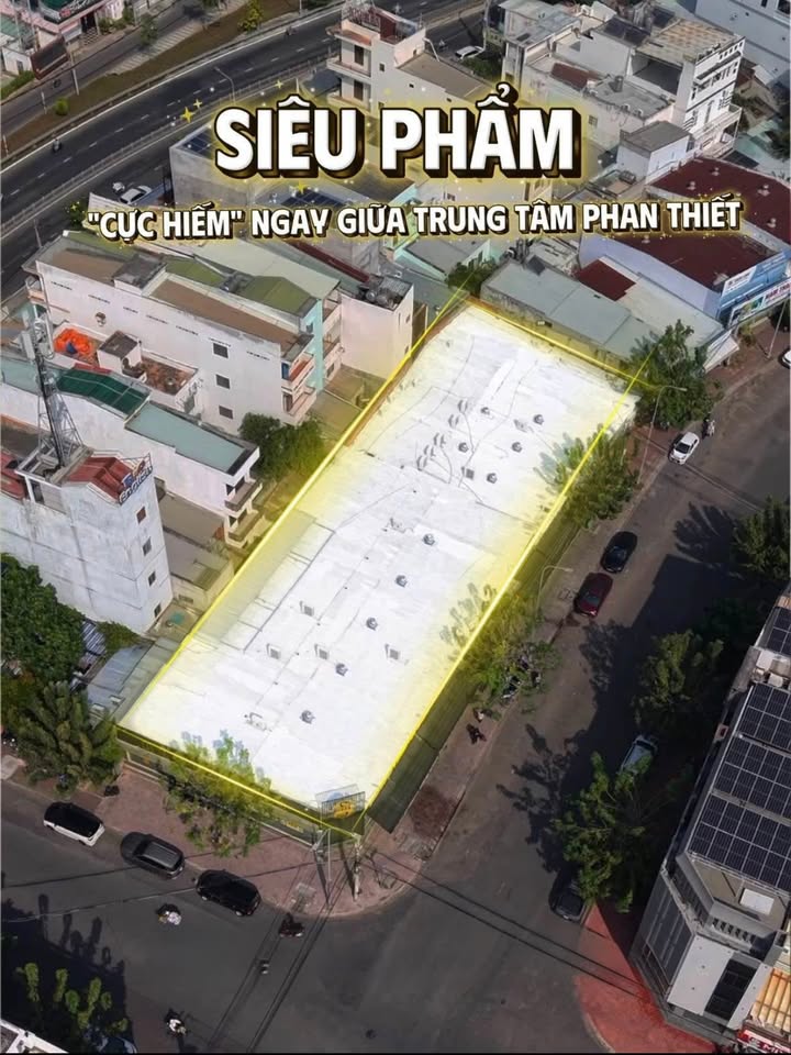 Đất nền bán gấp tại trung tâm Phan Thiết - 1.131m² góc 2 mặt tiền chỉ 110 tỷ!