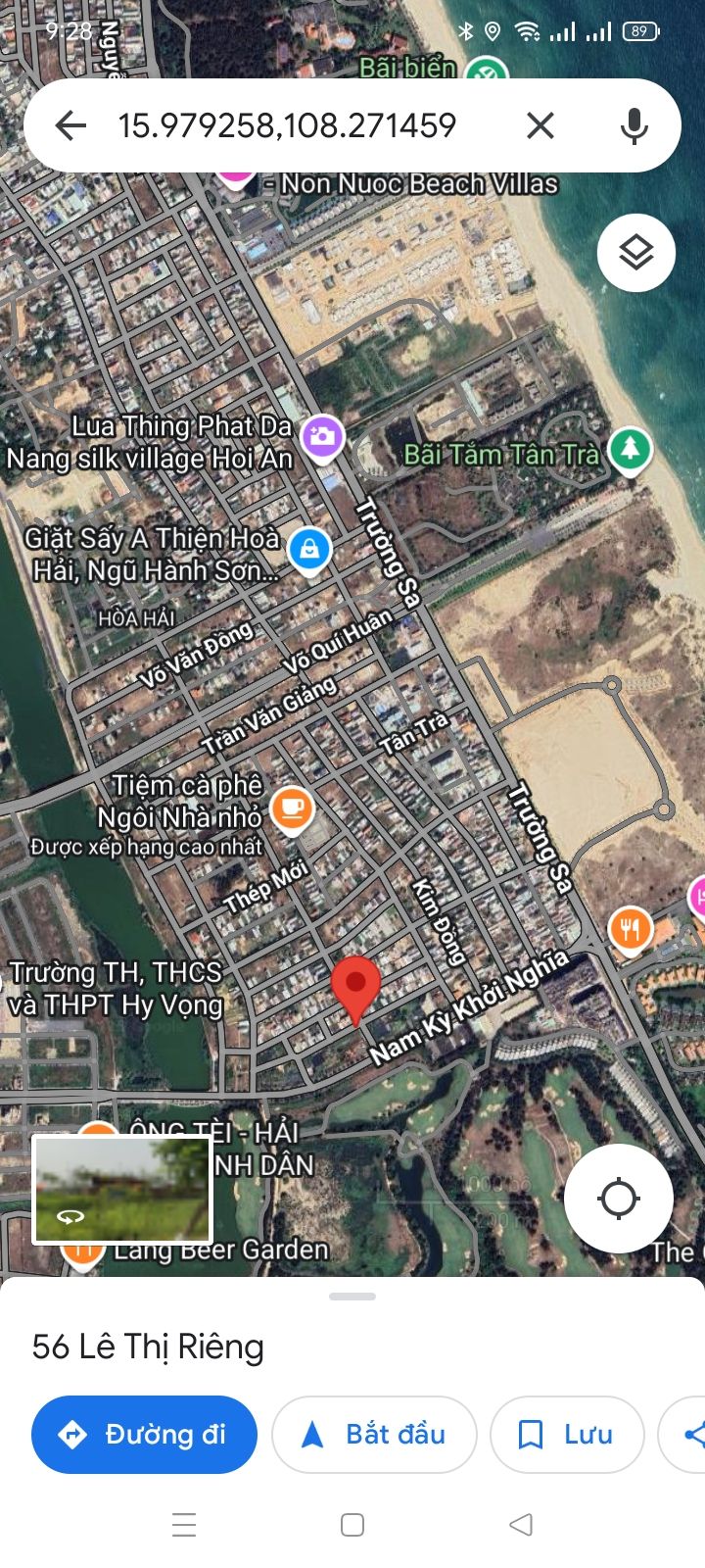 Đất nền đường Lê Thị Riêng, quận Ngũ Hành Sơn, 93m² giá 4 tỷ - Cơ hội đầu tư tuyệt vời!