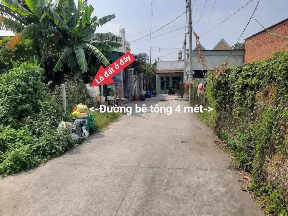 Đất thổ cư Xuân Thới Thượng, Hóc Môn 161m² giá 4.2 tỷ - Sổ hồng riêng chính chủ!