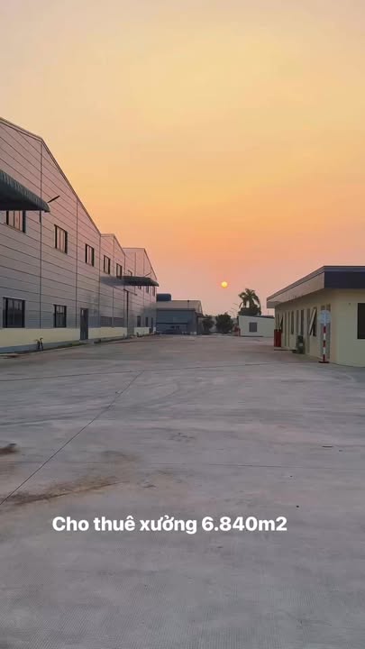 Nhà xưởng cho thuê 6.840m² tại KCN Sông Công II, Thái Nguyên - Bàn giao ngay!