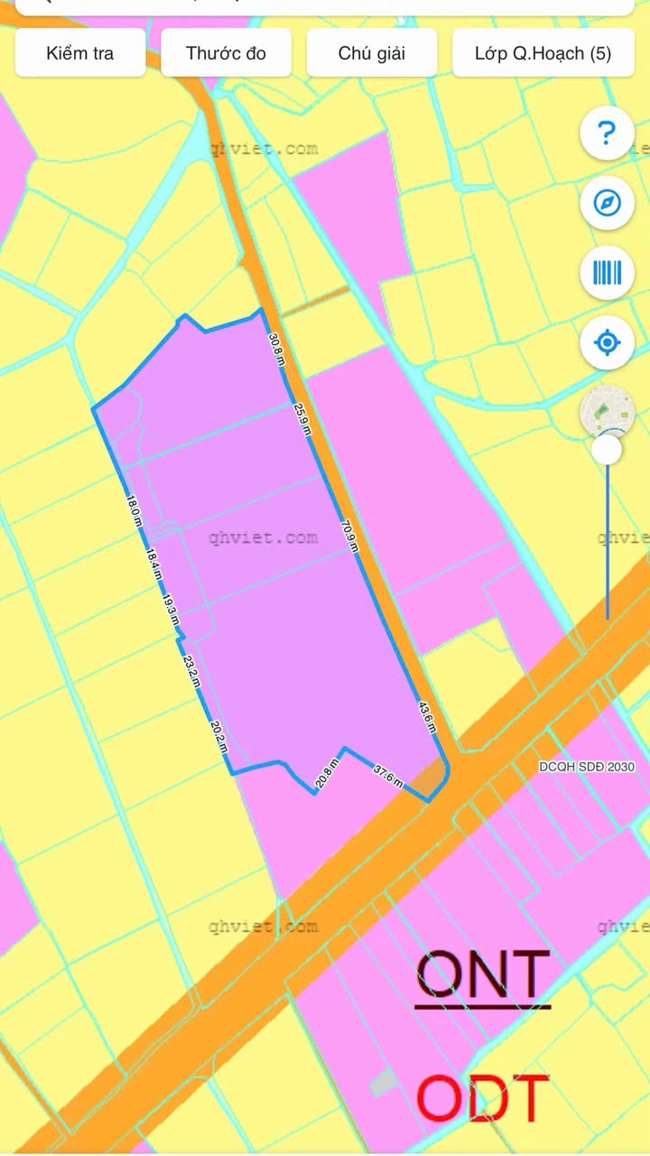 Đất nền 2 mặt tiền Ninh Hòa 13010m² giá 31.3 tỷ - Lợi nhuận cao, đầu tư sinh lời!