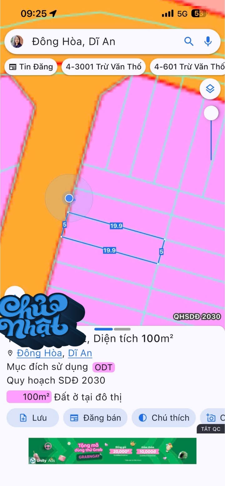 Đất thổ cư 100m² đường Nguyễn Đình Chiểu - Giá 4.95 tỷ, vị trí đắc địa trung tâm