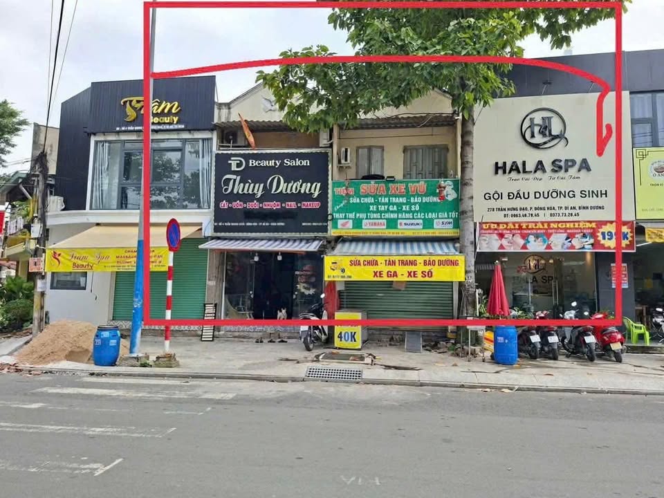 Đất kinh doanh mặt tiền Trần Quang Khải, Dĩ An 85m² giá 8 tỷ - Cơ hội đầu tư hấp dẫn!