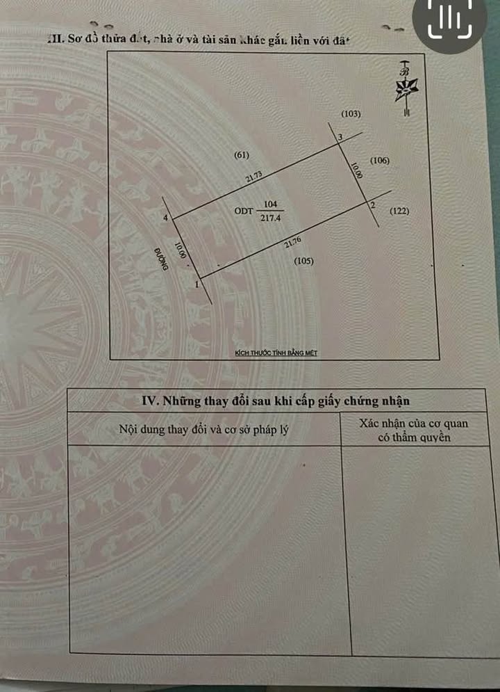 Đất biệt thự Phú Thọ, Vinh 217m² giá 8.3 tỷ - Lô đất đẹp, hướng Tây Nam!