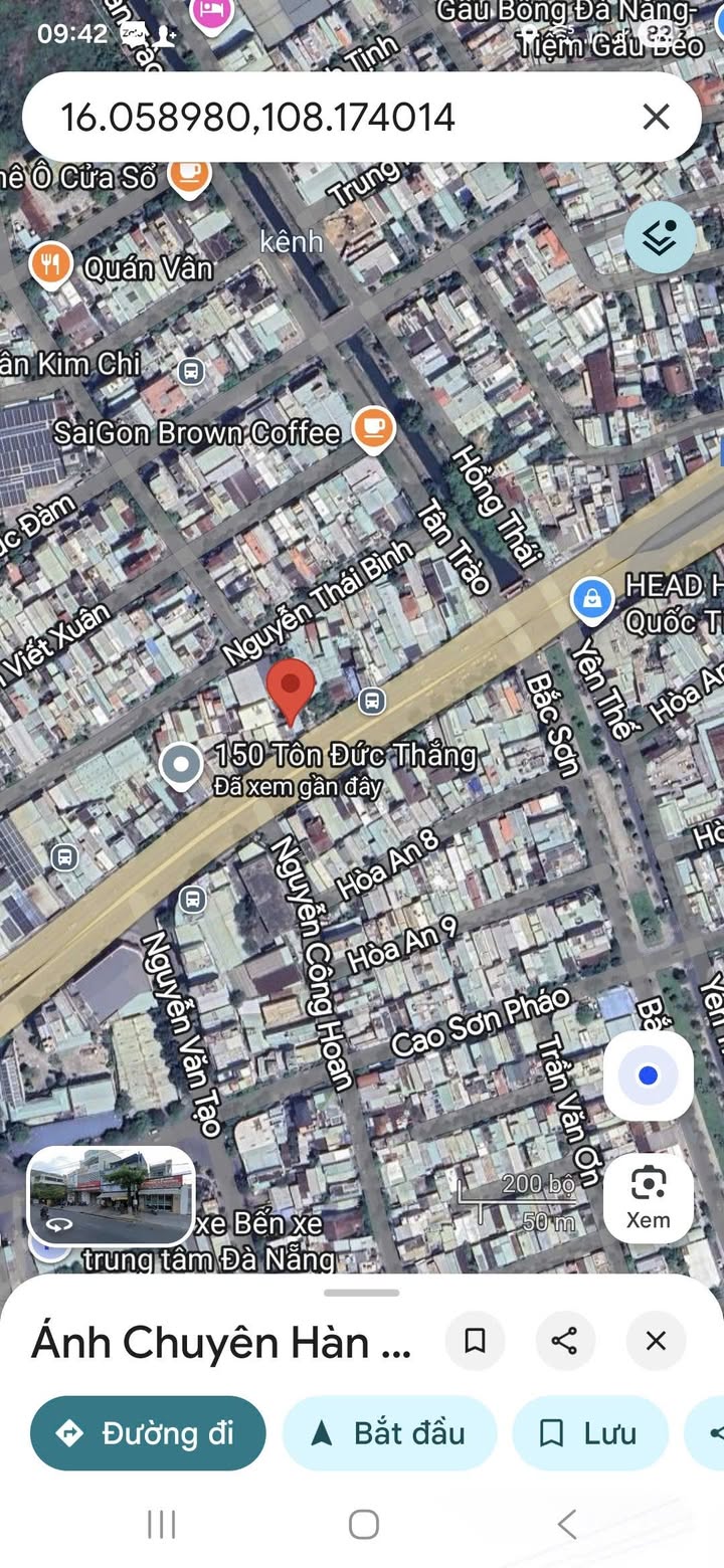 Bán đất đường Tôn Đức Thắng, Đà Nẵng, 384m² - Kinh doanh sầm uất, giá chỉ 20 tỷ!