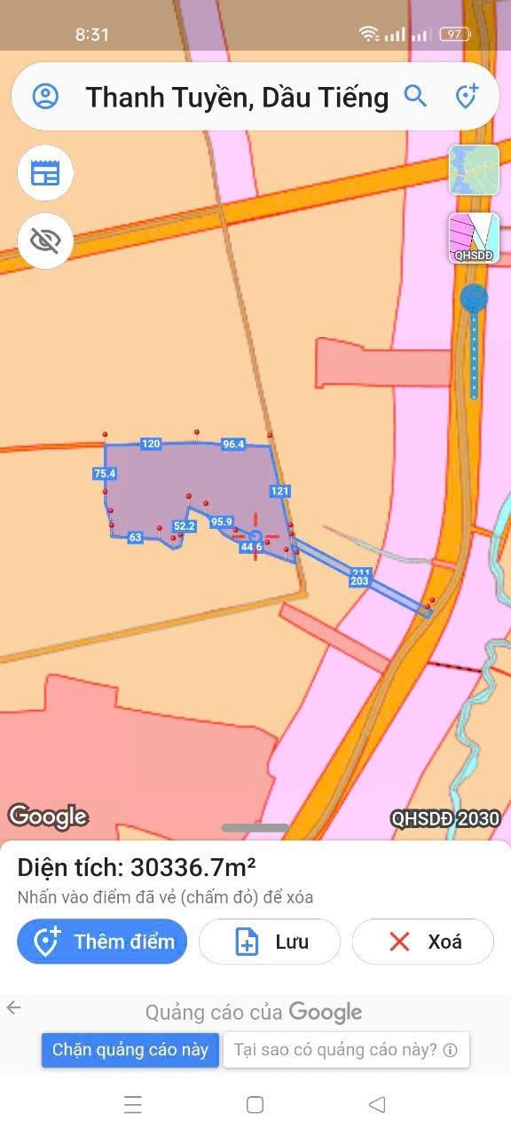 Đất SKC 3Ha đường ĐT749D, Bình Dương giá chỉ 30 tỷ - Cơ hội đầu tư hiếm có!