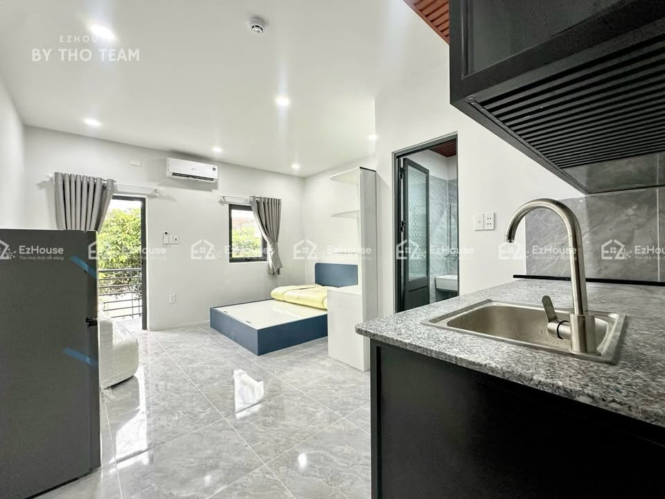 Căn hộ studio cho thuê tại Hoàng Hoa Thám, Tân Bình - Phòng mới, đầy đủ tiện nghi!