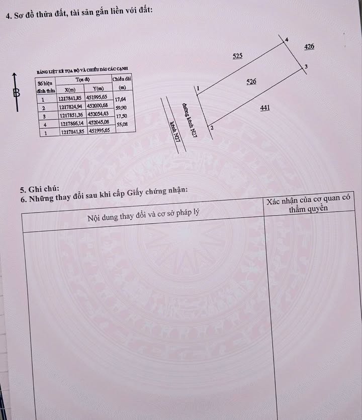 Đất nền khu dân cư Kênh Hàm Liêm 1000m² giá 580 triệu - Sổ đỏ chính chủ!