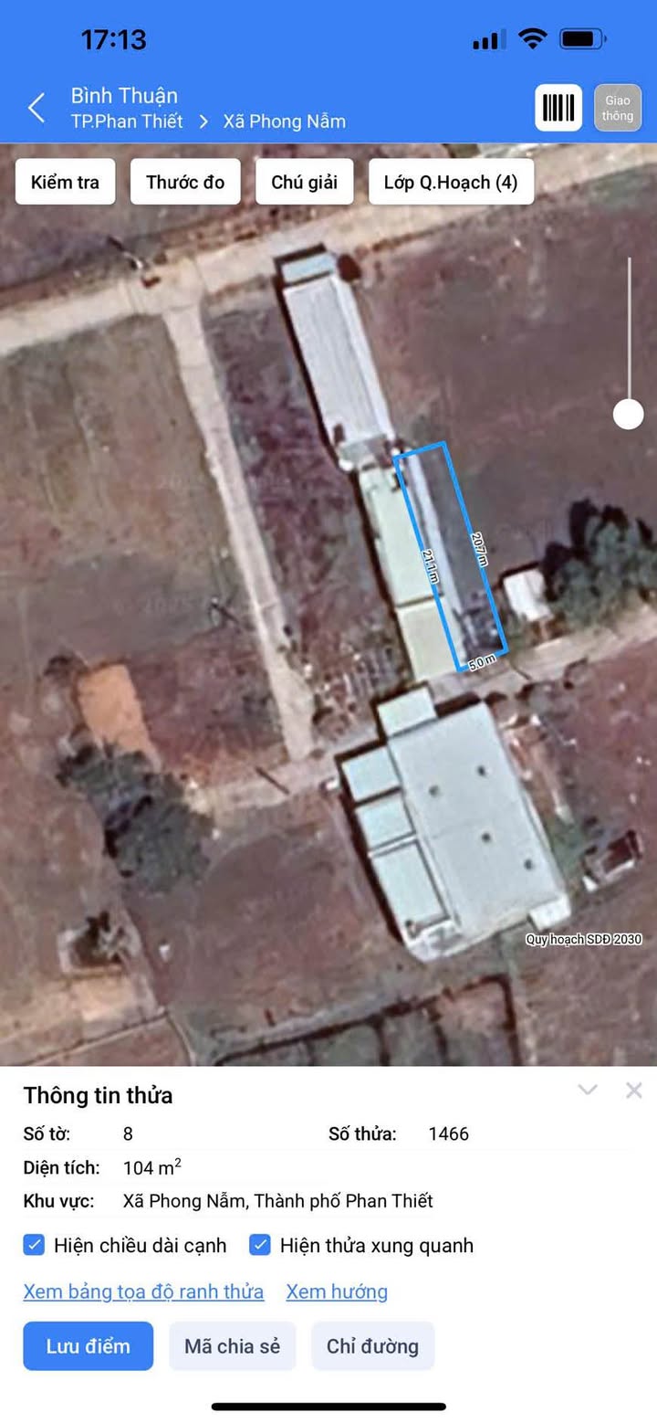 Đất thổ cư Phong Nẫm 104m² giá 700 triệu - Pháp lý chuẩn sẵn sàng chuyển nhượng!