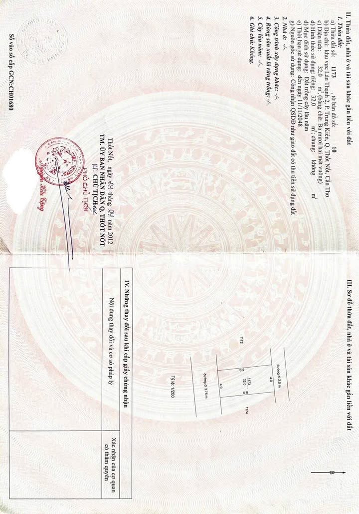 Nhà cấp 4 tại khu phố Lân Thạnh 2, Thốt Nốt, 32m² giá 380 triệu - Tiện ích đầy đủ cho gia đình nhỏ!