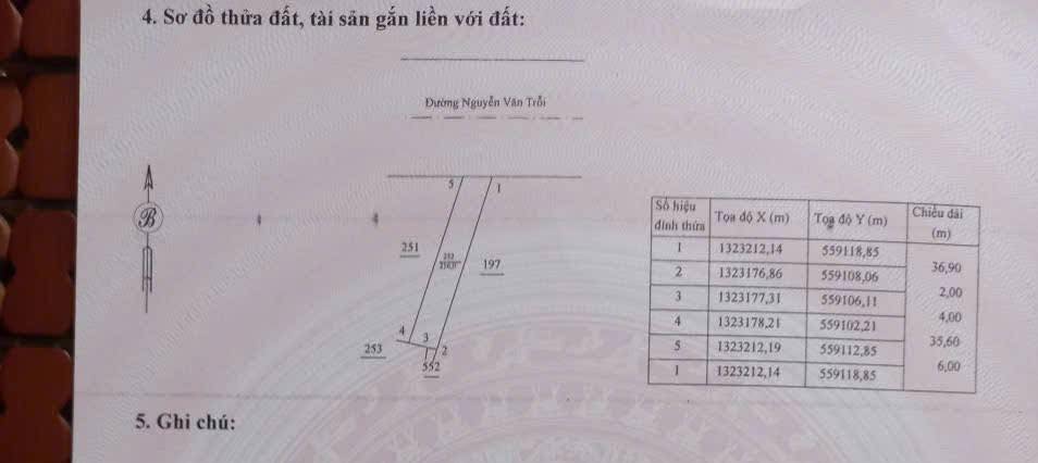Đất nền đường Nguyễn Văn Trỗi Chơn Thành 210m² giá 1.4 tỷ - Cơ hội đầu tư hấp dẫn!