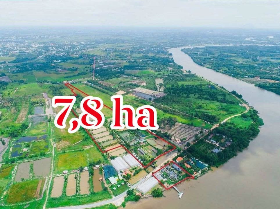 Bán khu dinh thự nghỉ dưỡng ven sông Sài Gòn tại Trung An, Củ Chi - Đầu tư sinh lời chỉ 3 triệu/m²!