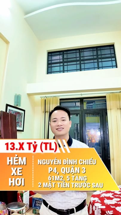 Nhà hẻm xe hơi Phường 4 Quận 3 61m² giá 13 tỷ - Tương lai mặt tiền Nguyễn Thượng Hiền!