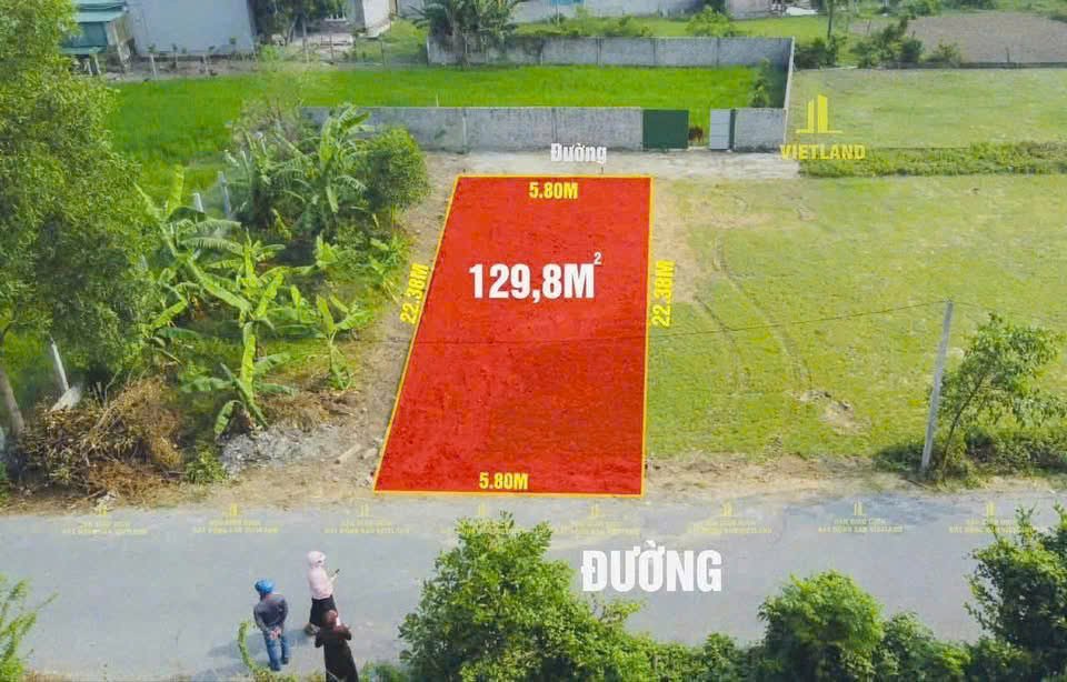 Đất đẹp Nghi Trường 129.8m² giá 1.5 tỷ - Cơ hội đầu tư sinh lời!