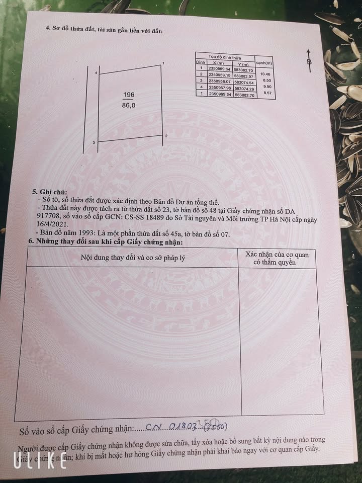 Đất thổ cư 86m² Hiền Ninh, Sóc Sơn - Giá đầu tư hấp dẫn chỉ 2x!