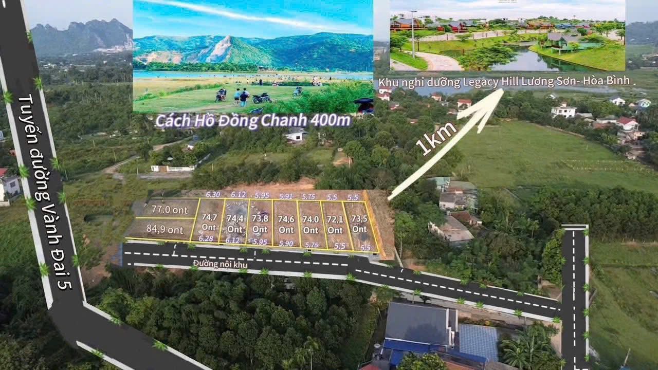 Đất thổ cư 75m² Nhuận Trạch 1 tỷ - Đầu tư sinh lời tốt!