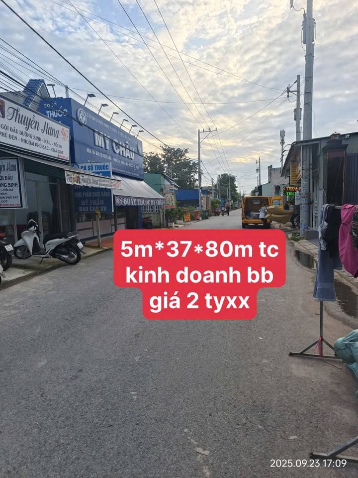 Đất mặt tiền kinh doanh tại Tân Uyên, Bình Dương 185m² giá 2 tỷ - Cơ hội đầu tư tuyệt vời!