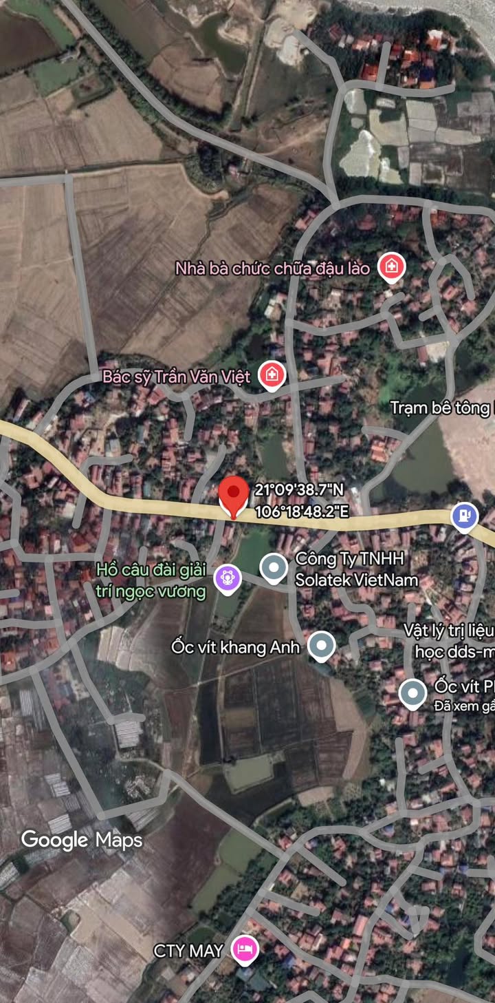 Đất thổ cư tại Tỉnh lộ 398, Đồng Việt, Yên Dũng 170m² - Kinh doanh sinh lời ngay!