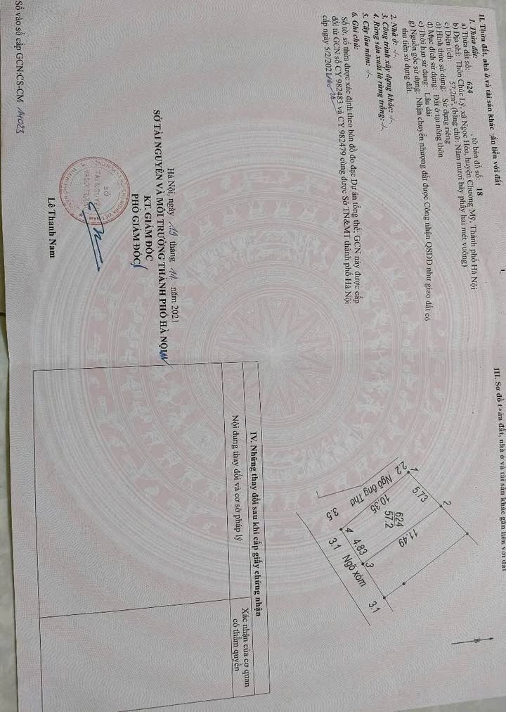 Đất nền Chúc Sơn 57m² giá 4 tỷ - Chính chủ cần bán gấp!