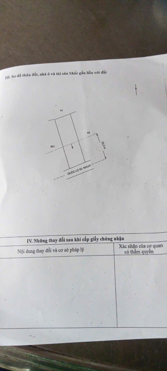 Đất nền 675m² xã Long Thành - Ngay mặt Quốc lộ 53, giá thỏa thuận hấp dẫn!