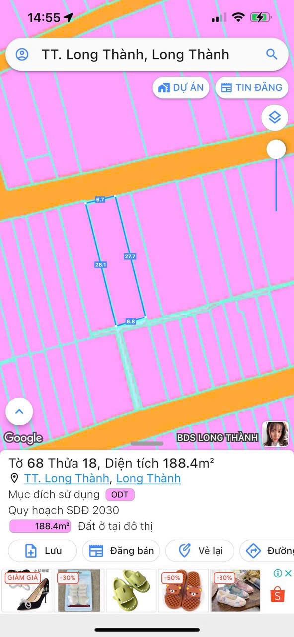 Nhà Mái Thái Long Thành 187.6m² giá 7 tỷ - Đường nhựa 6m tiện lợi!