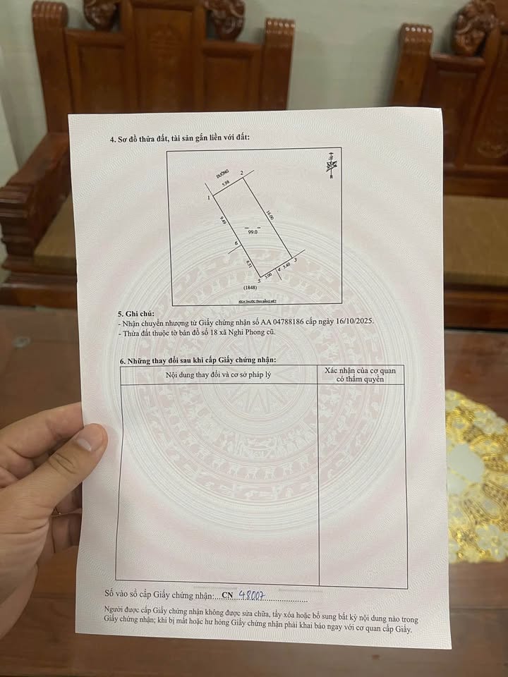 Đất nền Nghi Phong, Vinh 99m² giá 2 tỷ - Đầu tư sinh lời ngay!