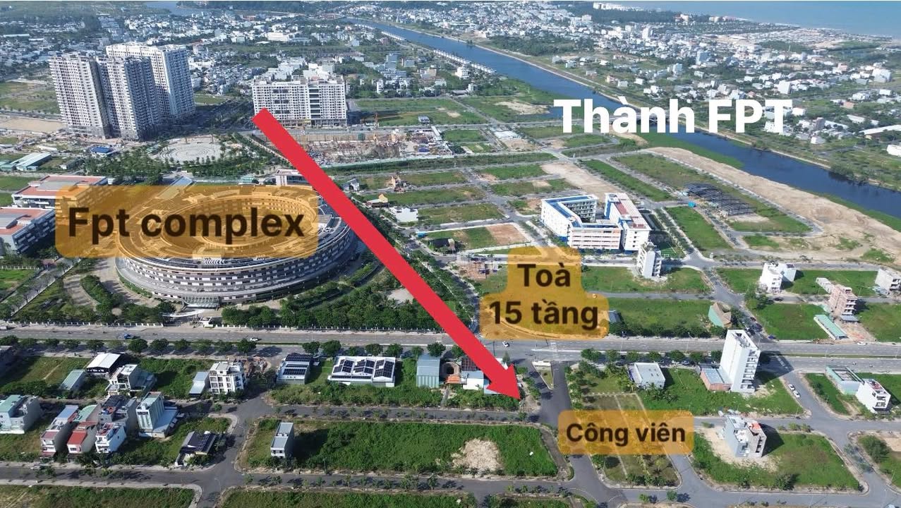 Đất lô góc Trần Quốc Vượng, Đà Nẵng 149m² giá 14 tỷ - Đầu tư sinh lời ngay!