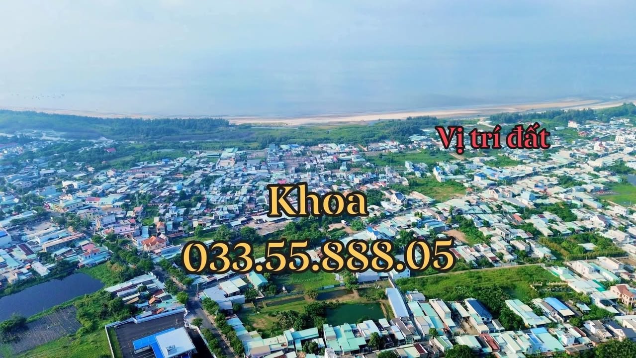 Đất nền Phước Hưng 132m² giá 1.5 tỷ - Cách biển chỉ 200m!