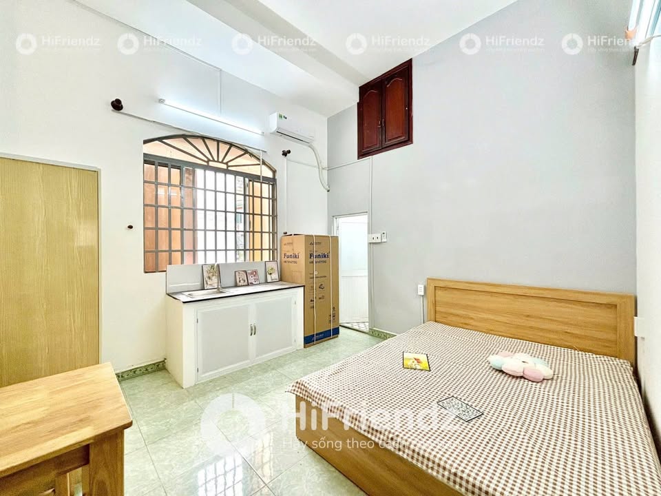 Cho thuê phòng Studio 145 Lê Lư, Phú Thọ Hoà, Tân Phú - Full nội thất, cửa sổ trời lớn!