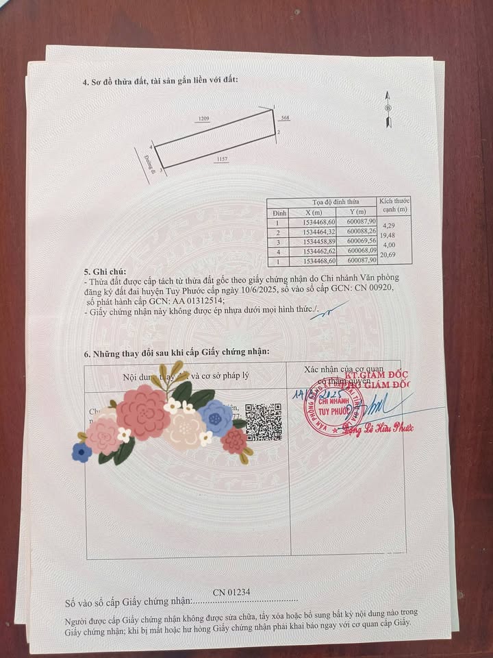 Đất nền Phước Hiệp Tuy Phước 82m² giá chỉ 2xx triệu - Cơ hội đầu tư hấp dẫn!