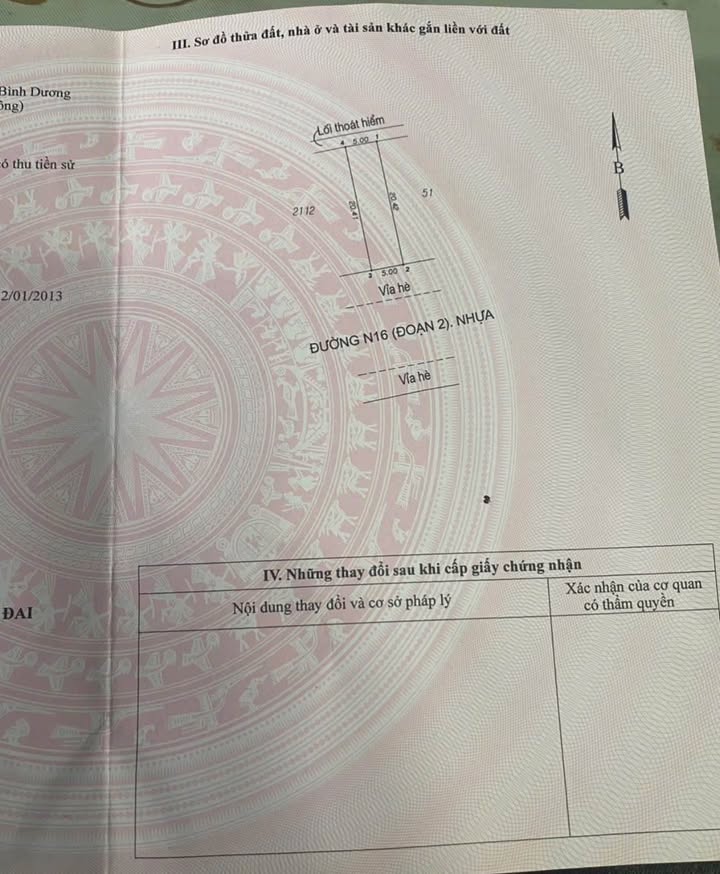 Dãy trọ 100m² mặt tiền đường N16, Dĩ An - Đầu tư sinh lời 7 triệu/tháng!