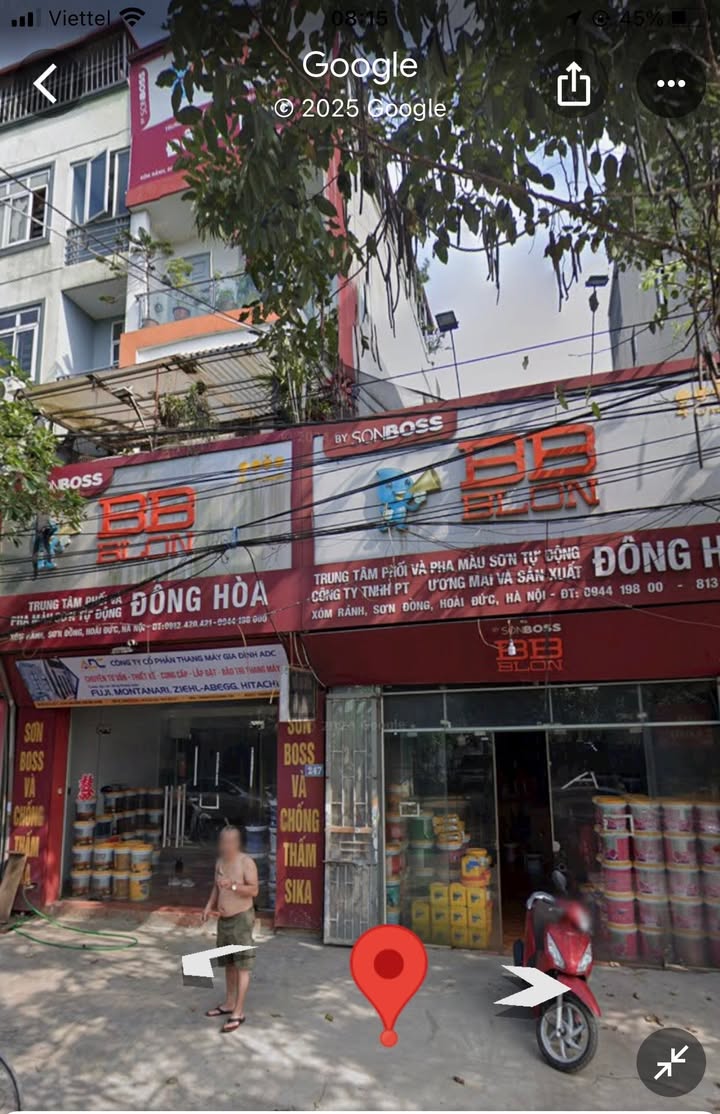 Cho thuê nhà 5 tầng mặt đường 422, Sơn Đồng, Hoài Đức - Diện tích 100m², kinh doanh sầm uất!