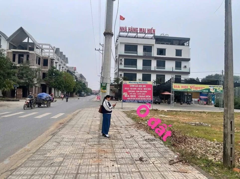 Đất thổ cư Hưng Hóa 100m² - Mặt tiền 5m, vị trí đắc địa gần chợ trung tâm!