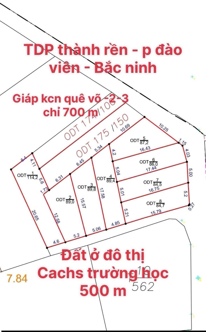 Đất ở đô thị ODT Bắc Ninh 92m² giá 1 tỷ - Đầu tư sinh lời hấp dẫn!
