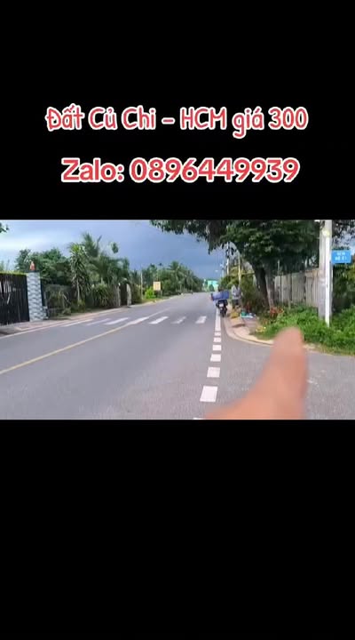 Đất nền Thái Mỹ Củ Chi 180m² giá 300 triệu - Sổ đỏ chính chủ