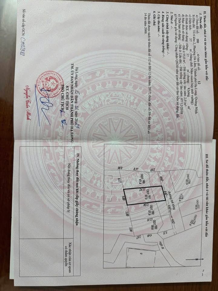 Đất đẹp Hạ Long 57m² giá chỉ 1.x tỷ - Ô tô đỗ cửa, view hồ Moong thơ mộng!