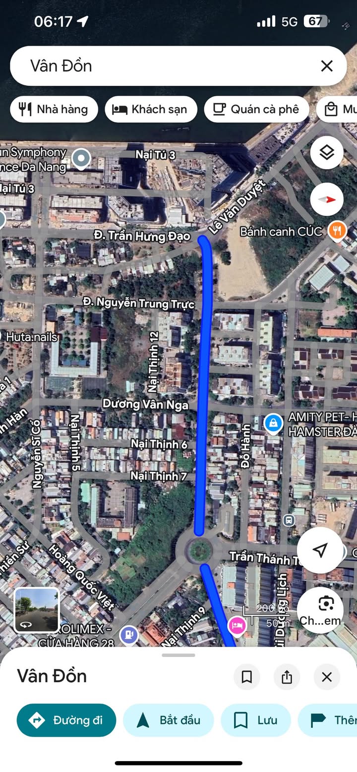 Đất nền đường Vân Đồn, phường Nại Hiên Đông 154m² giá 25 tỷ - Cơ hội đầu tư hấp dẫn!