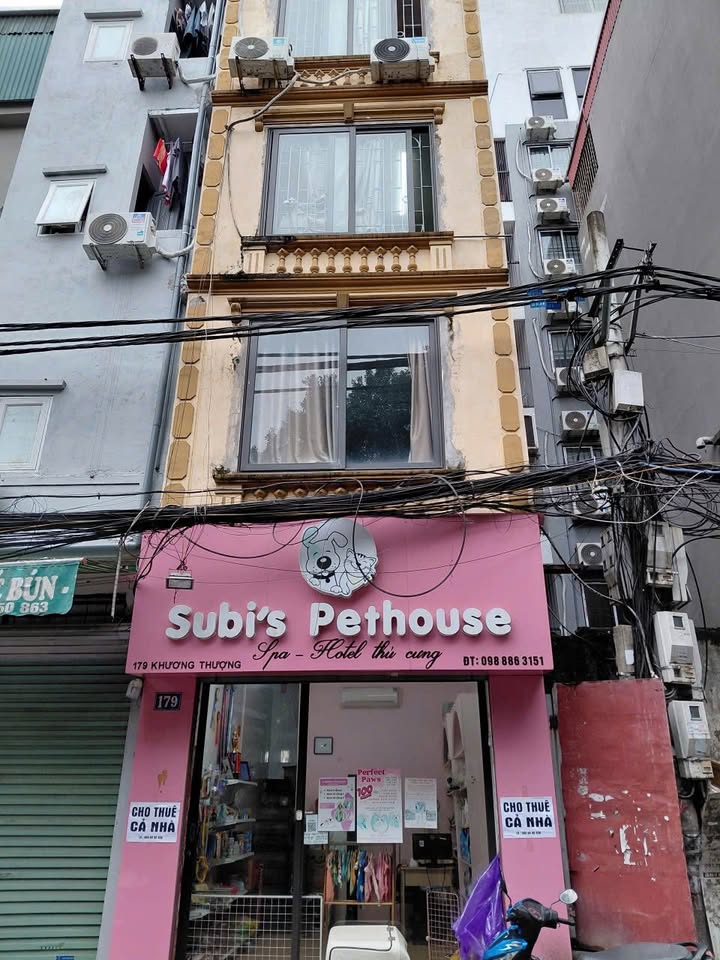 Nhà nguyên căn 4 tầng Khương Thượng - Full nội thất, thuận tiện kinh doanh!