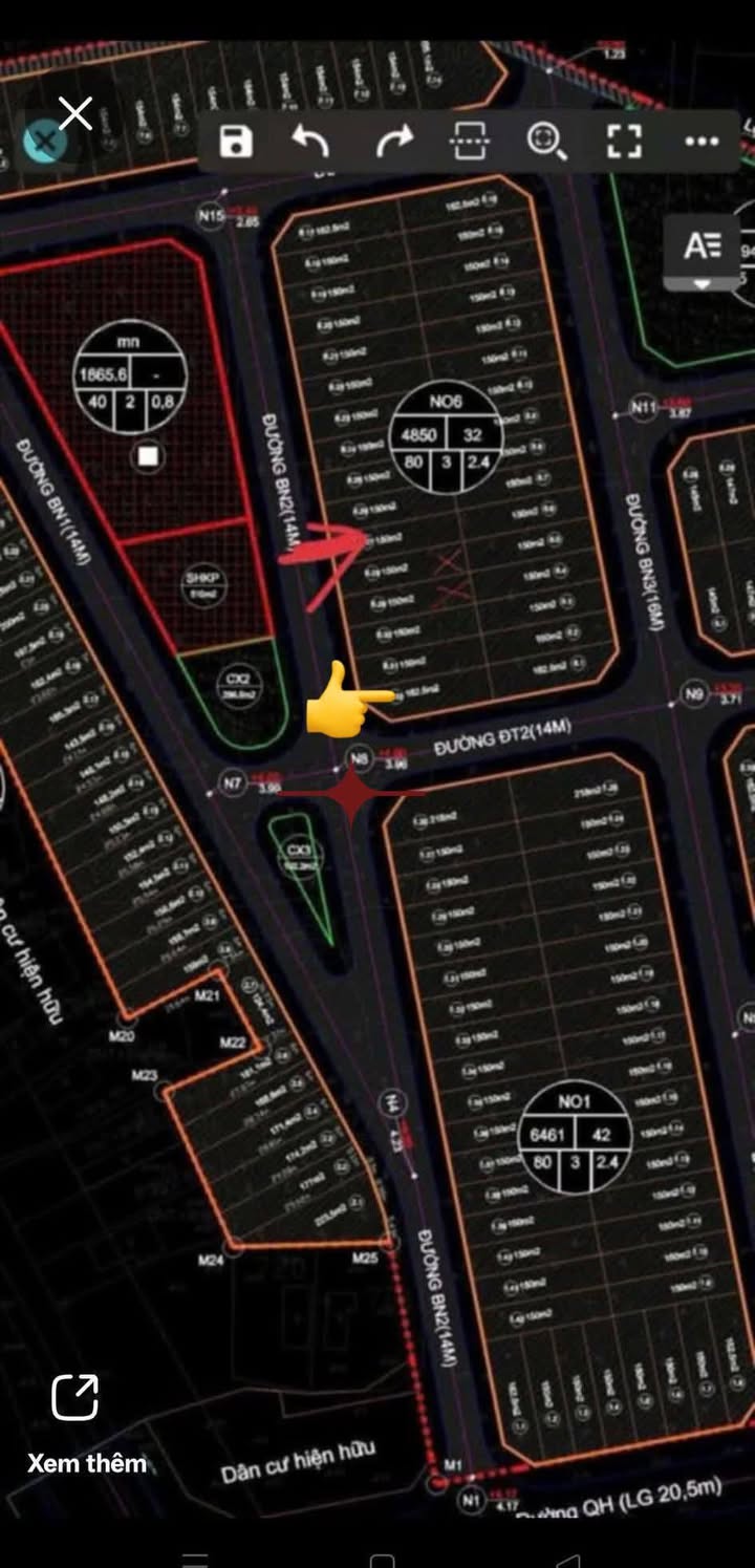 Đất nền Cát Khánh Phù Cát 162m² giá 1.2 tỷ - Lô góc đẹp view công viên!