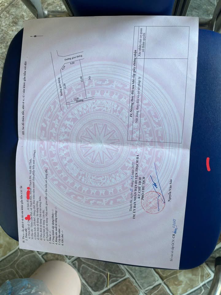 Đất Thạch Hội 264m² giá thỏa thuận - Cơ hội đầu tư hấp dẫn!