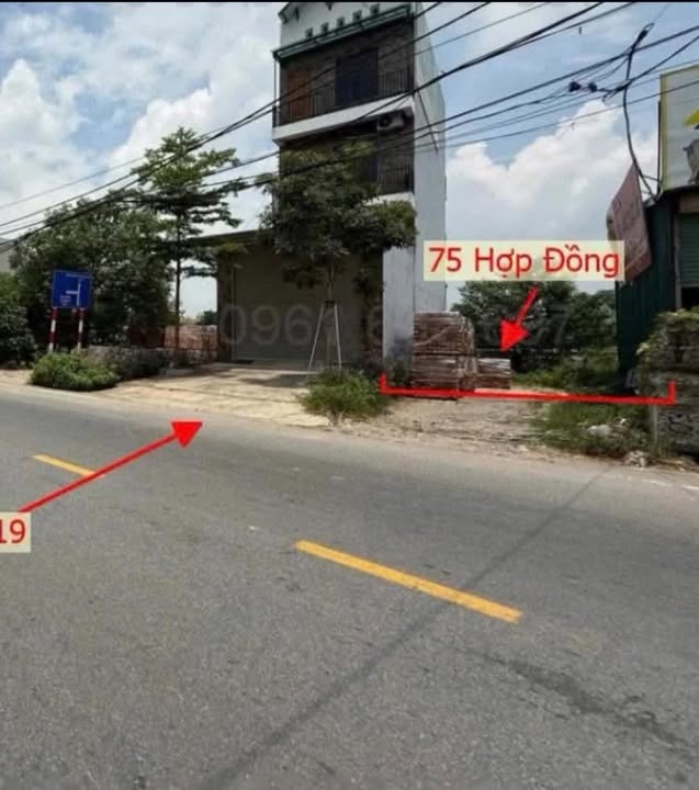 Đất dự án đường 419, xã Đại Yên, 75m² - Kinh doanh thuận lợi!