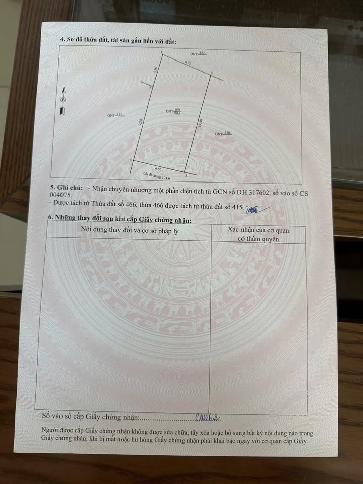 Đất thổ cư Hợp Lý - Triệu Sơn 90.4m² giá chỉ 100 triệu - Cơ hội đầu tư lý tưởng!